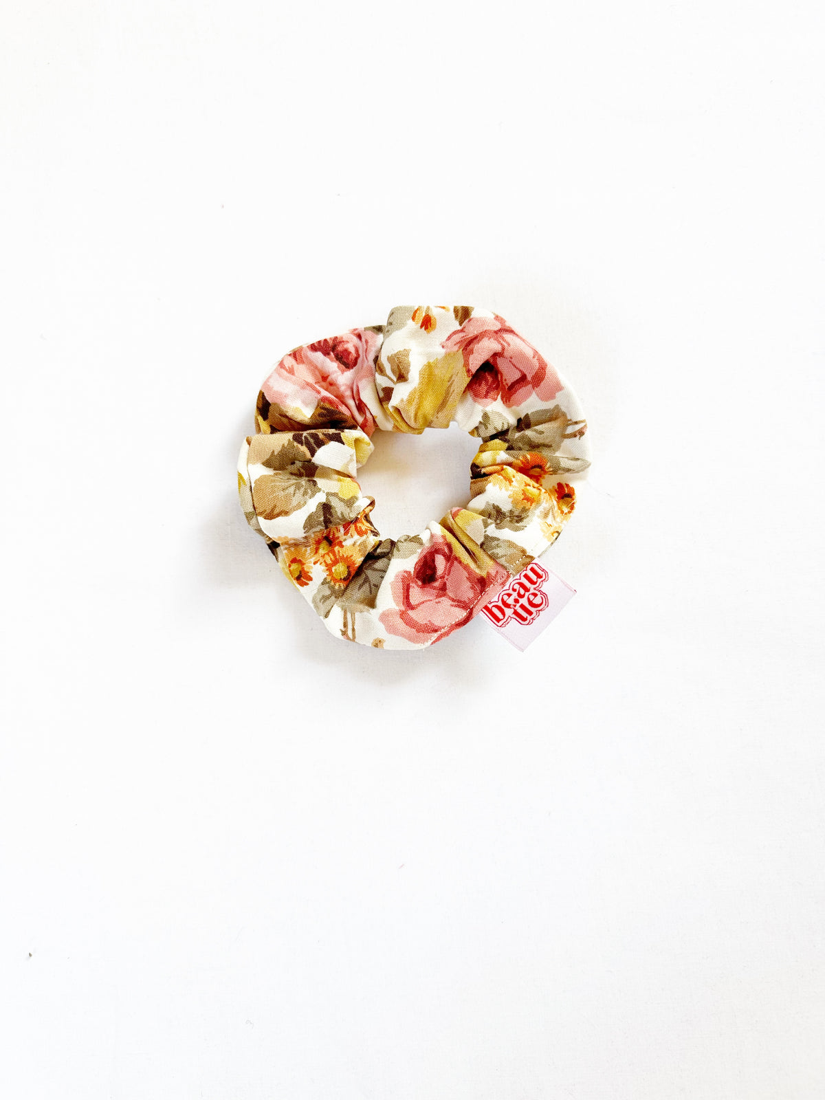 Mini scrunchie in vintage rose