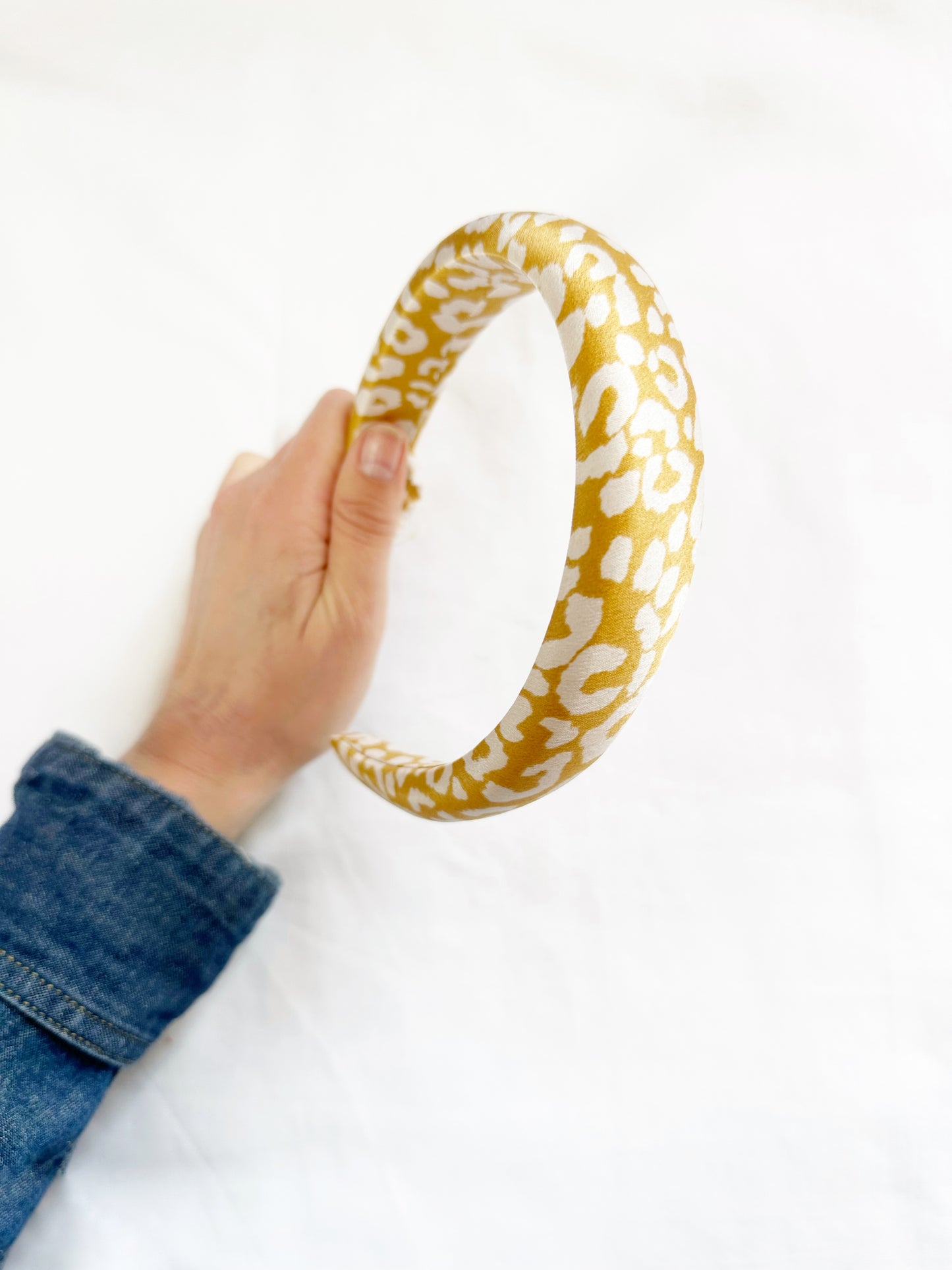 Classic Headband in golden leopard