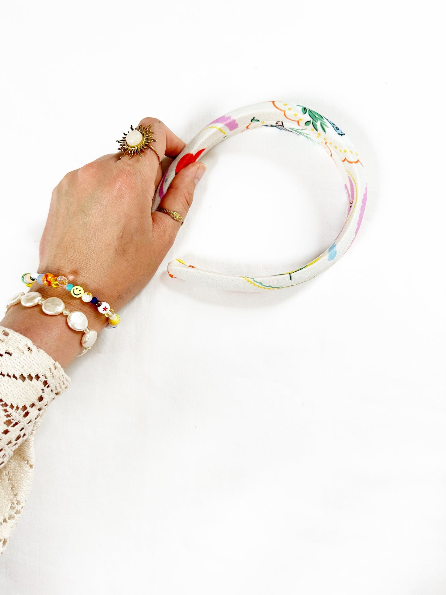 Classic Headband in Alfresco print