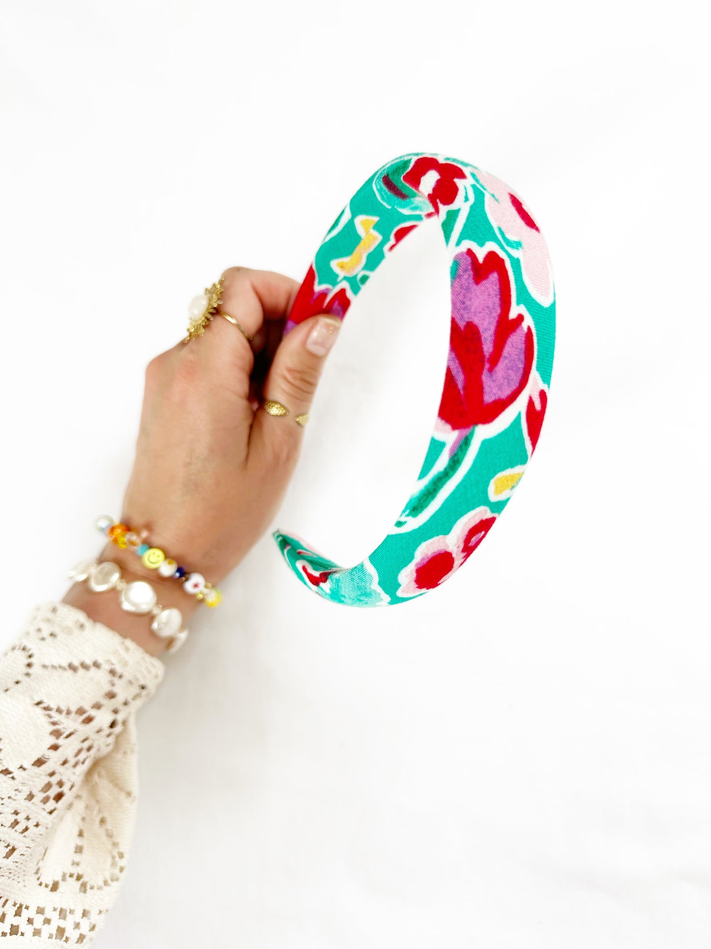 Classic Headband in vibrant floral