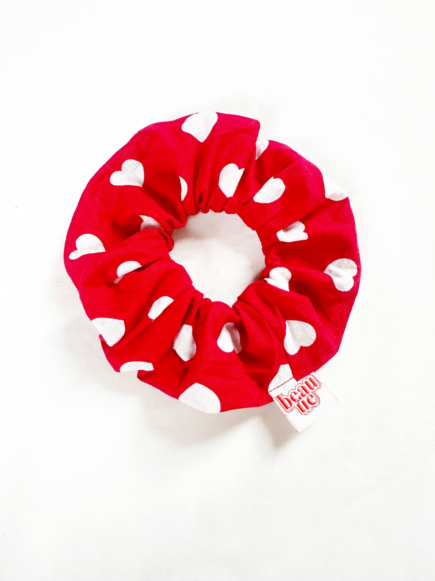 OG scrunchie in cotton heart