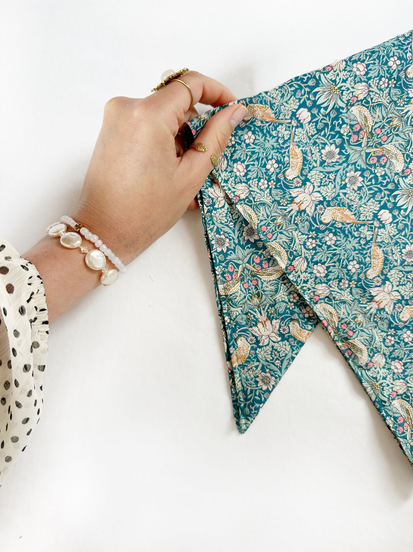 Liberty strawberry thief bandana & neck scarf