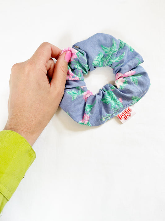 OG scrunchie in Laura Ashley floral