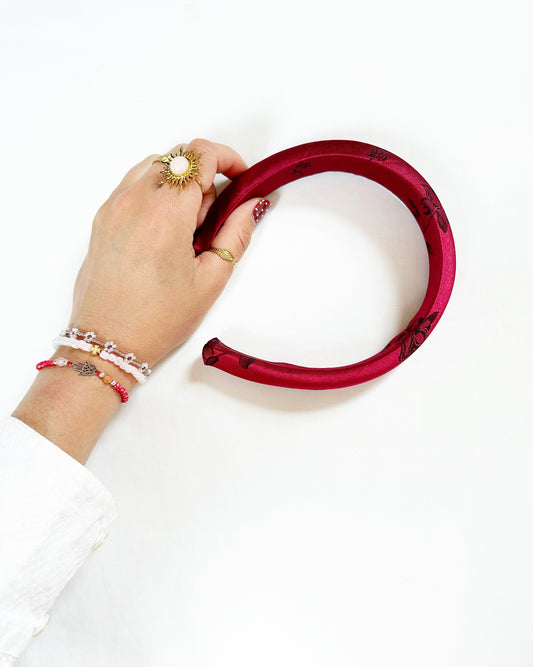 Classic Headband in silky rose