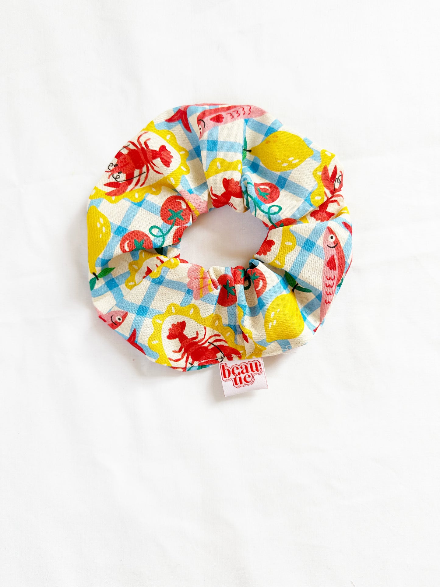 The OG scrunchie in sardine & lobster
