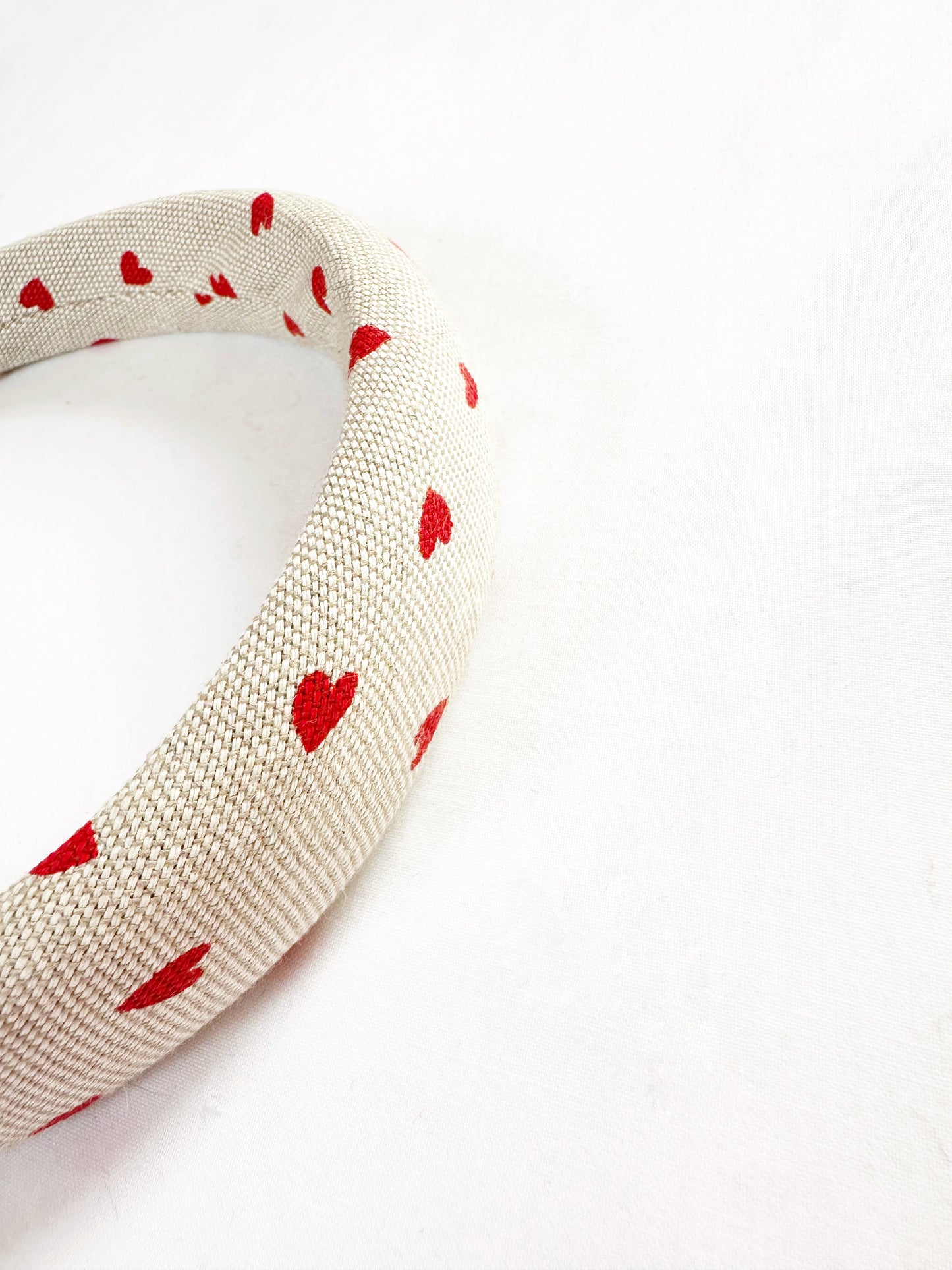 Classic Headband in heart print