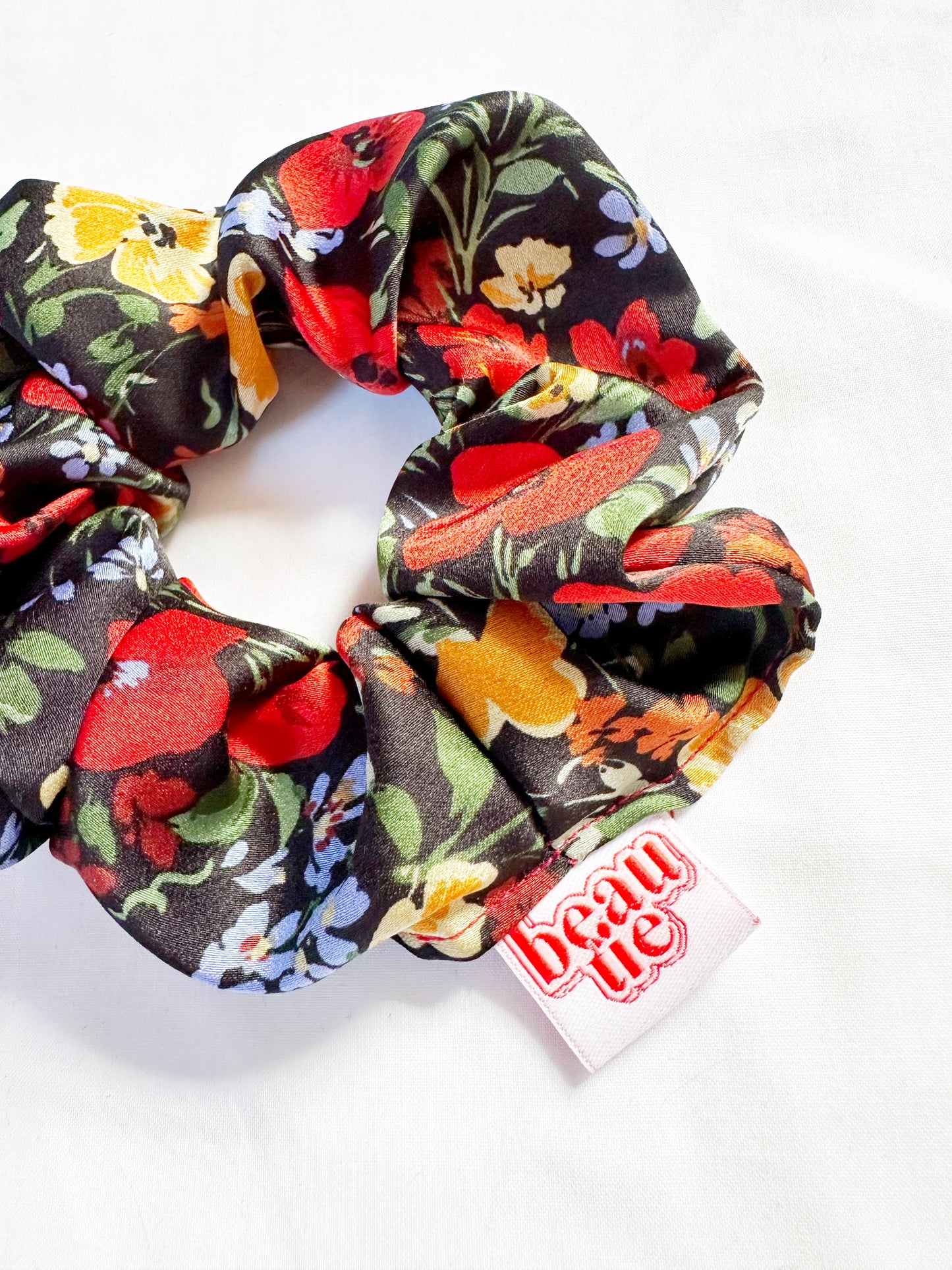 OG scrunchie in Mabel floral