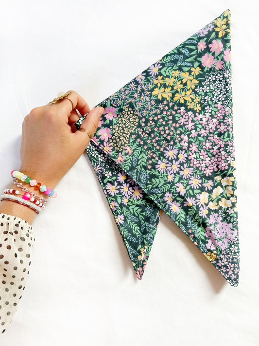 Bandana & neck scarf in Isobel floral