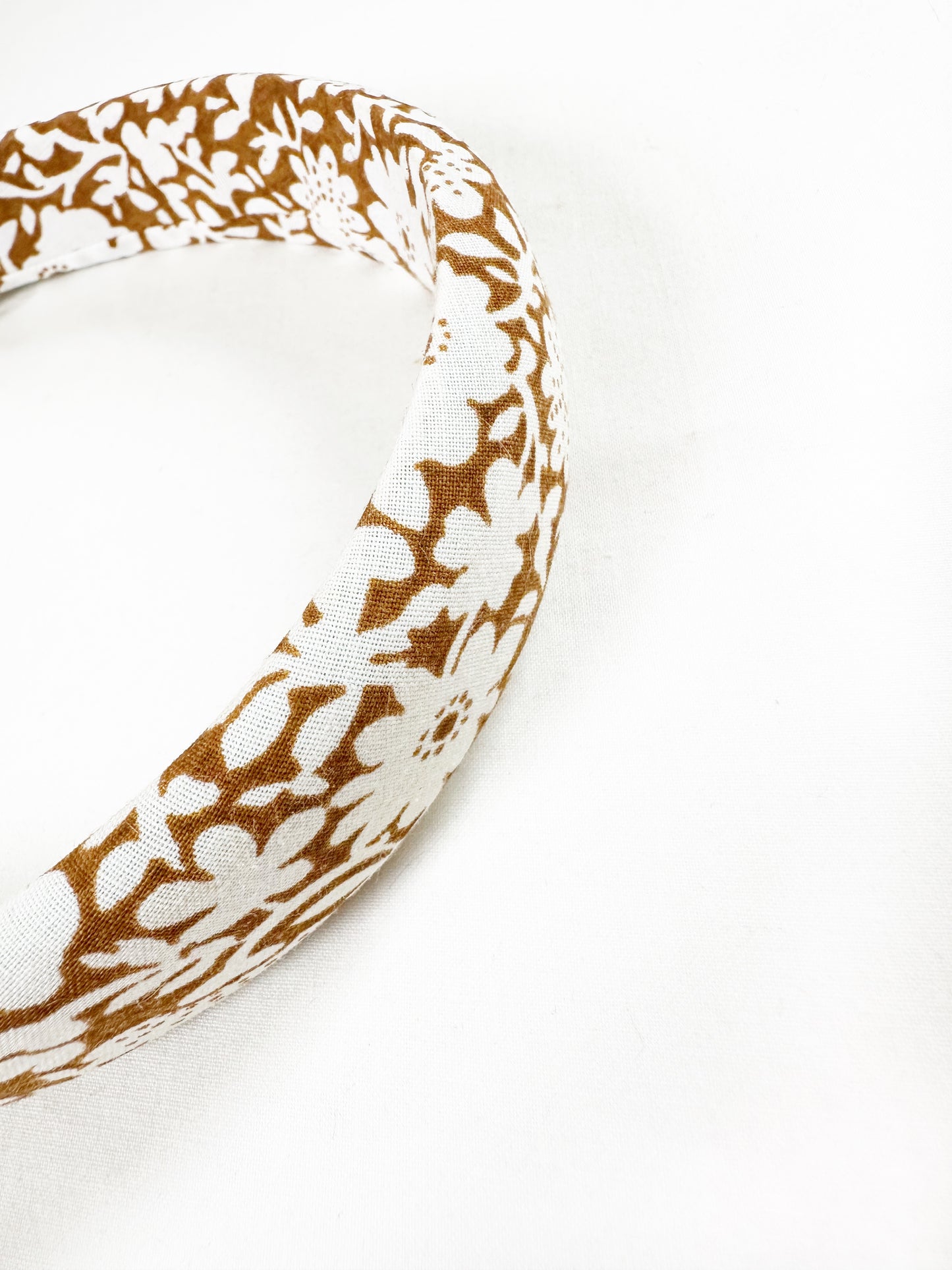 Classic Headband in brown floral