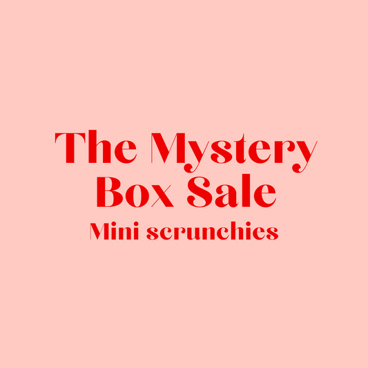 Mystery box mini scrunchies