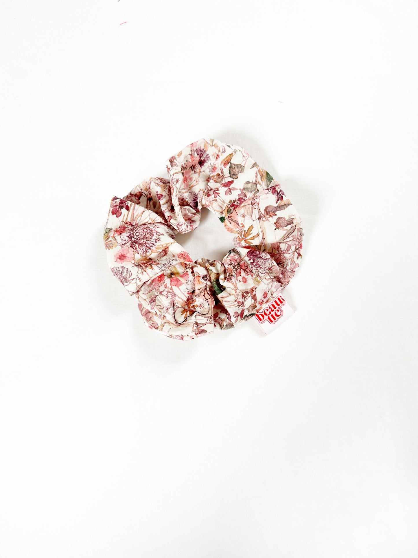 Liberty OG (regular) scrunchie in pink wildflower