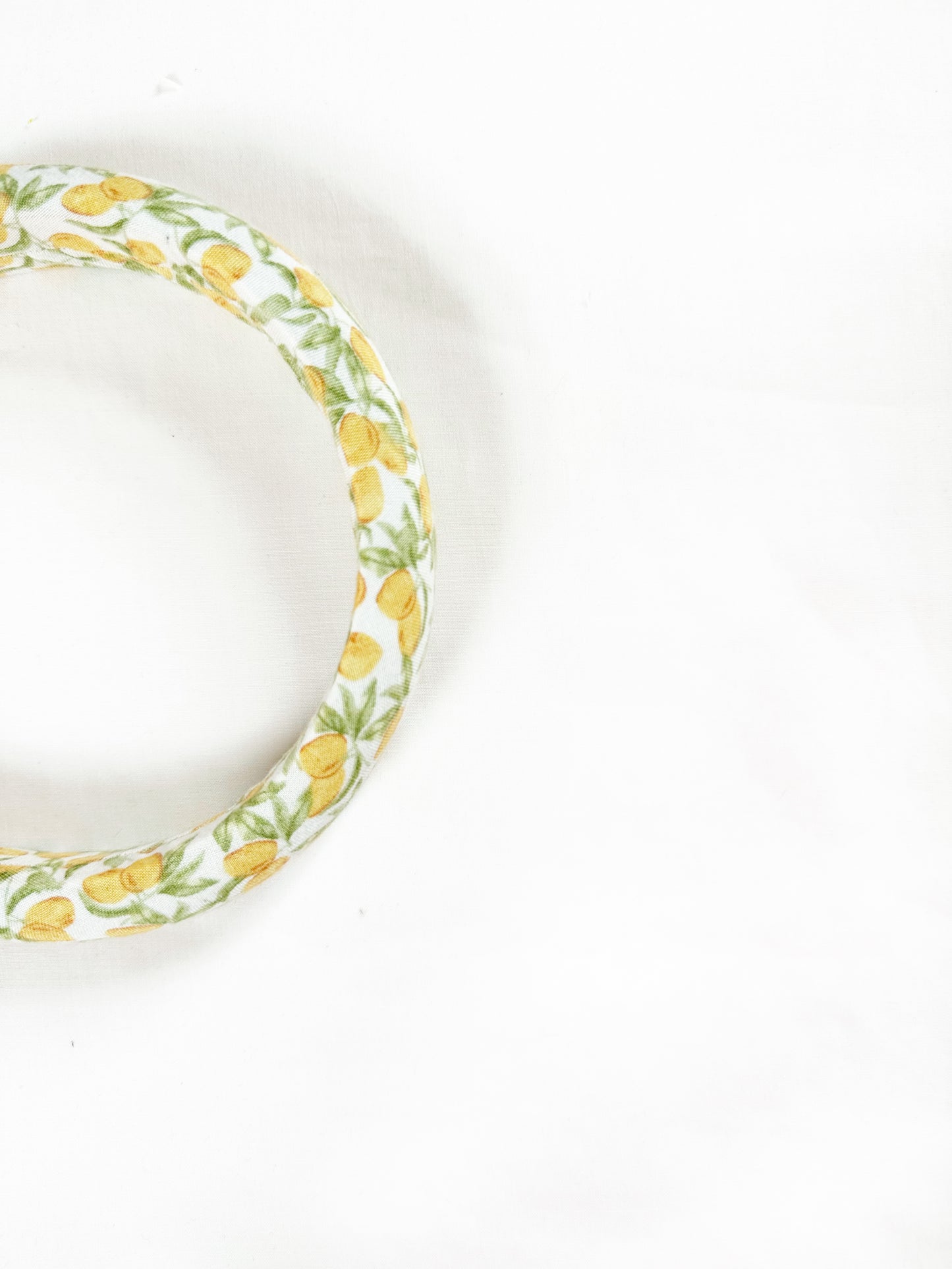 Classic Headband in lemon print