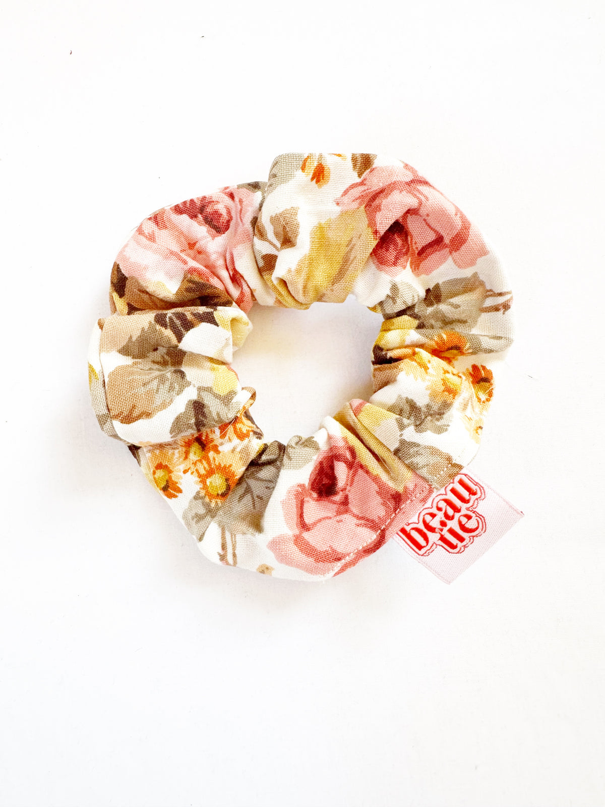 Mini scrunchie in vintage rose