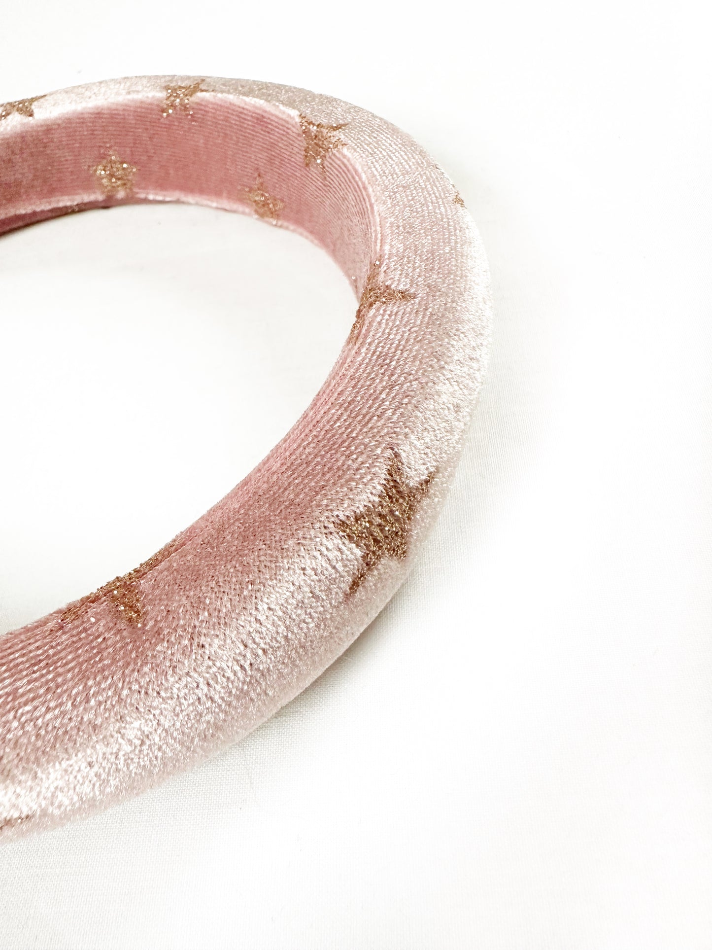 Classic Headband in pink and gold star