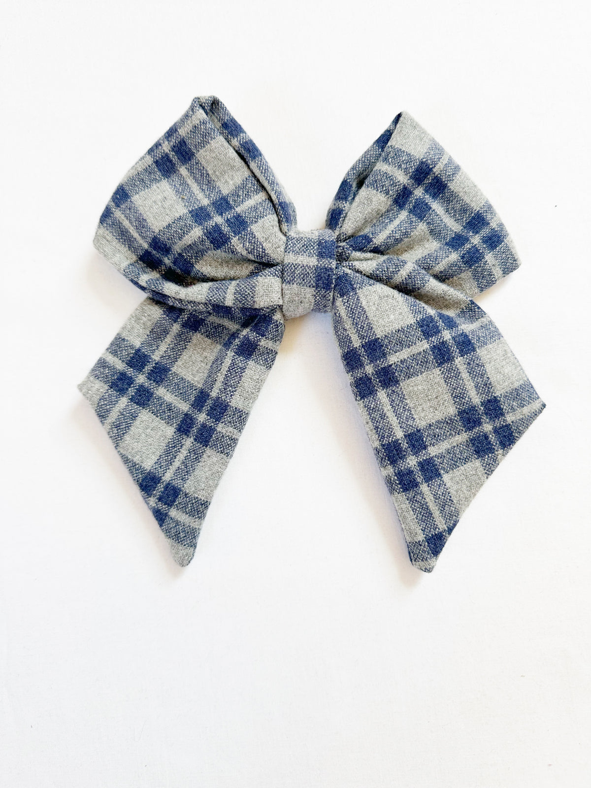 Beau hair bow in Laura Ashley tartan
