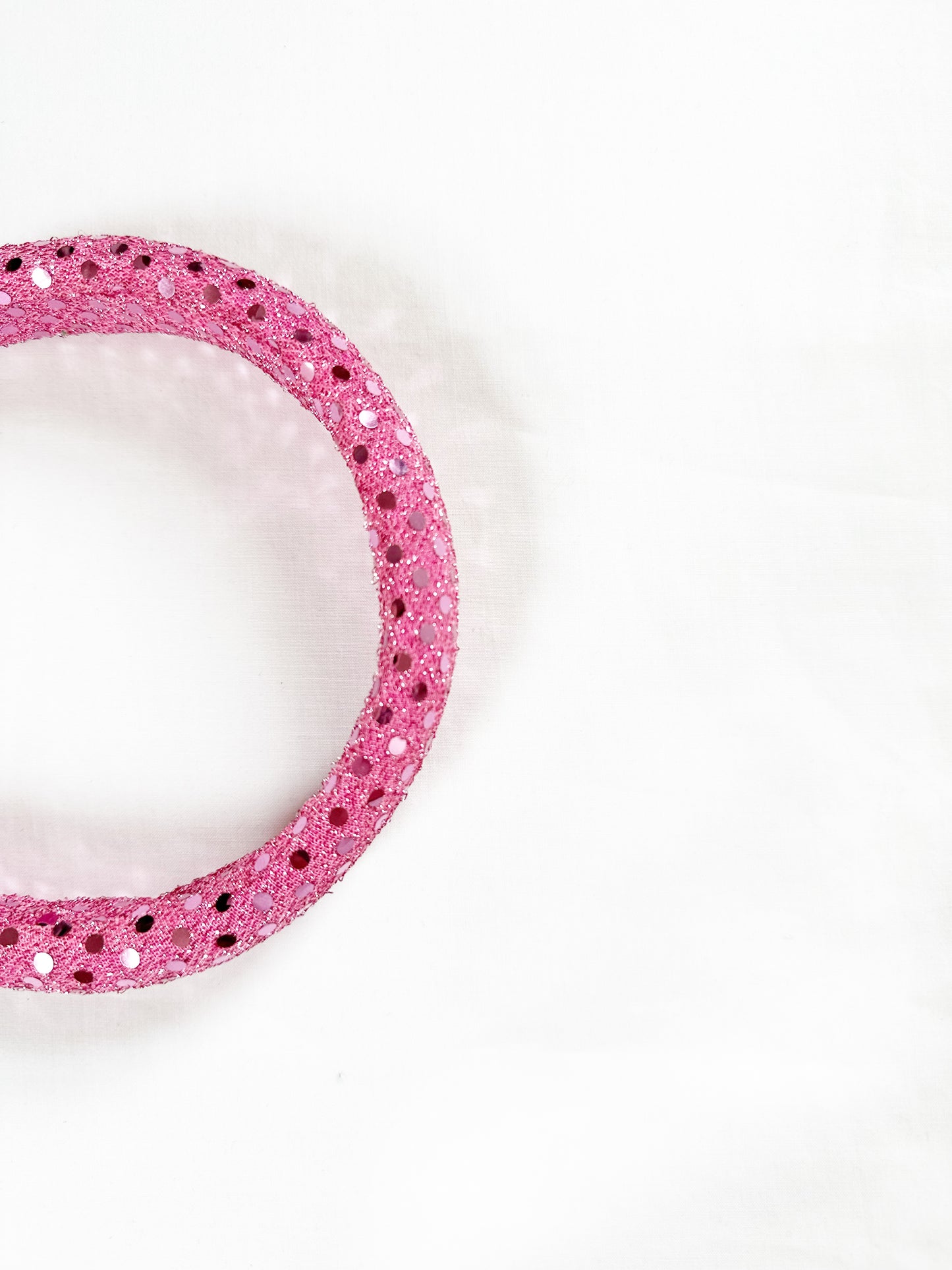 Classic Headband in pink disco ball