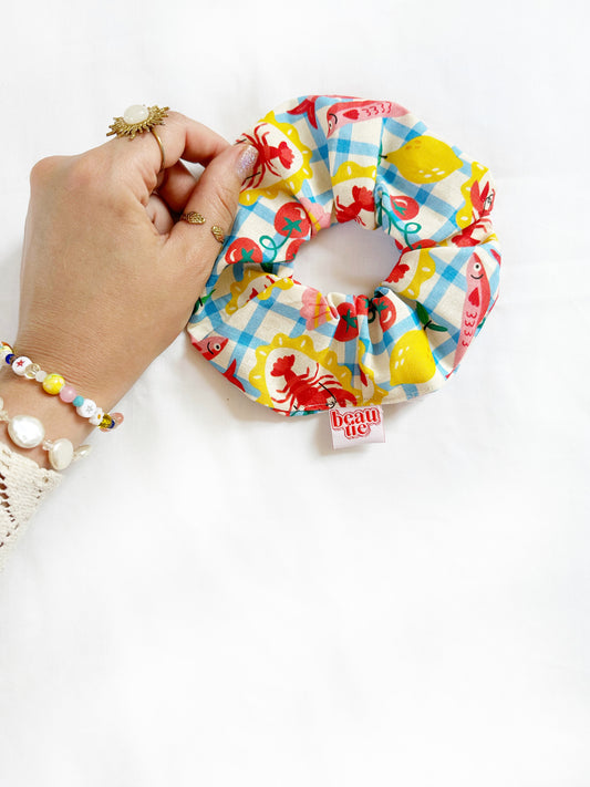 The OG scrunchie in sardine & lobster