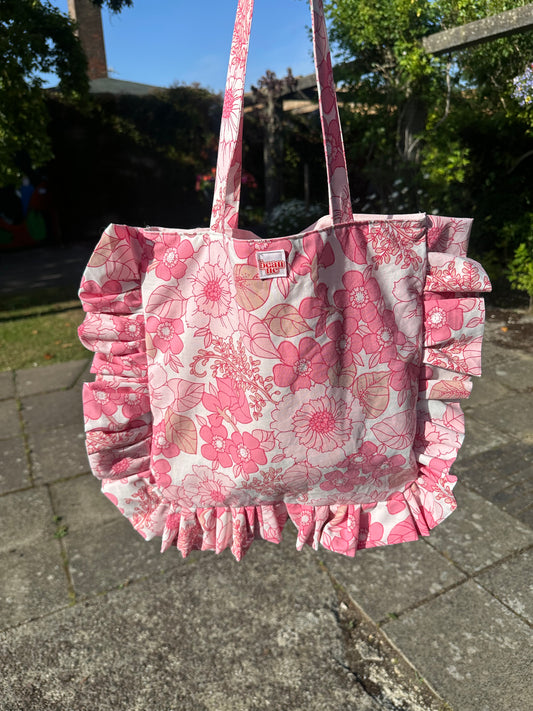 The Valerie Cult Bag in pink floral