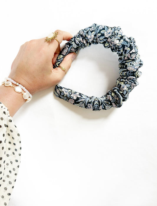 Liberty Ruffle Headband in floral print