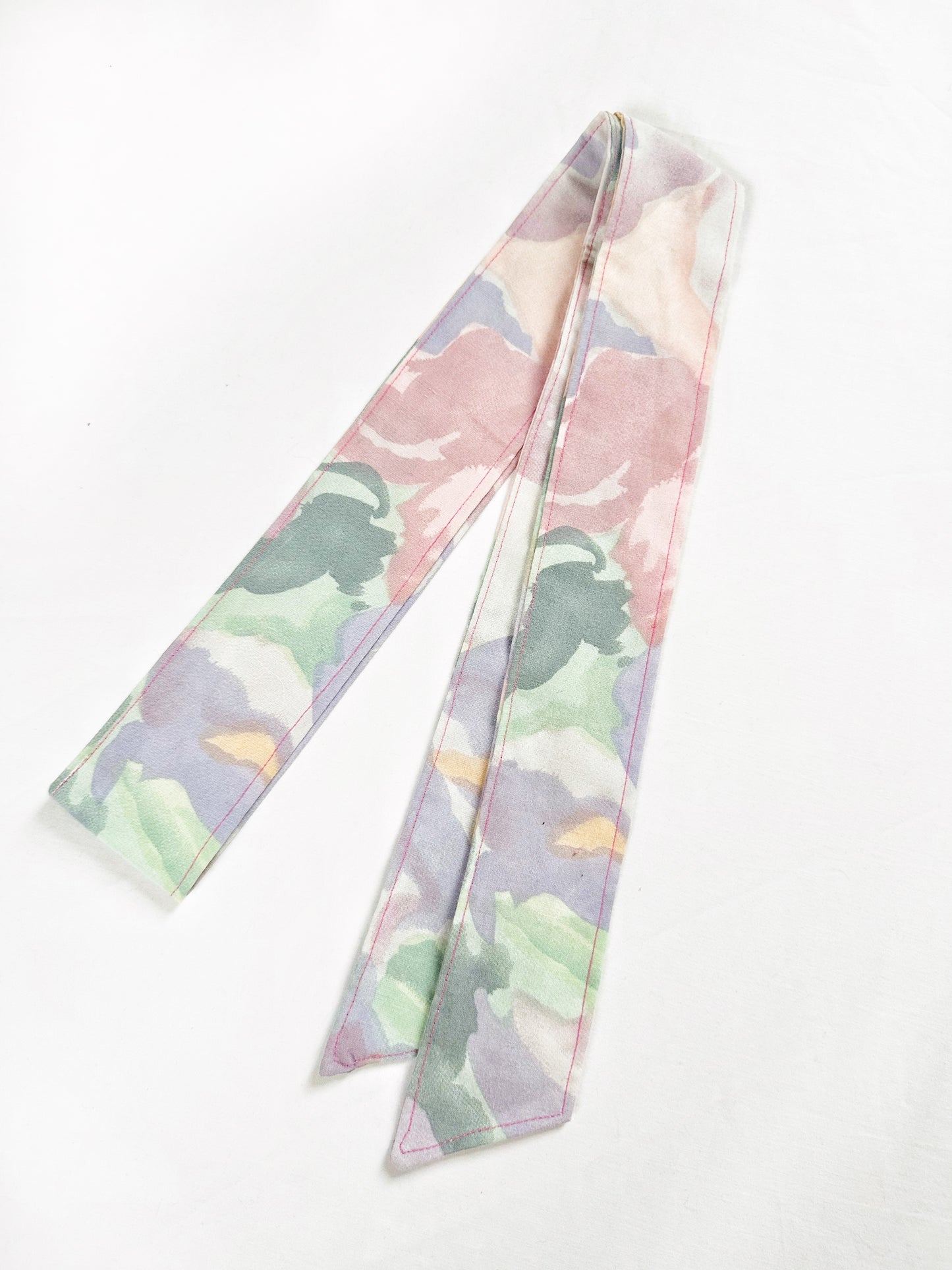 VersaTie hair & neck tie in vintage pastel cotton