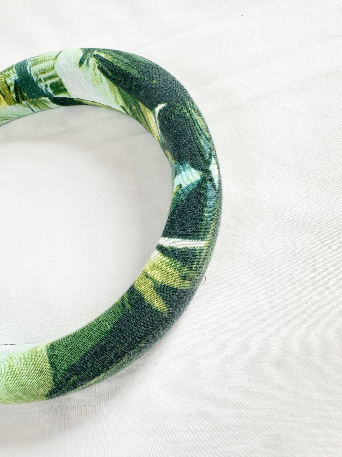 Classic Headband in palm leaf