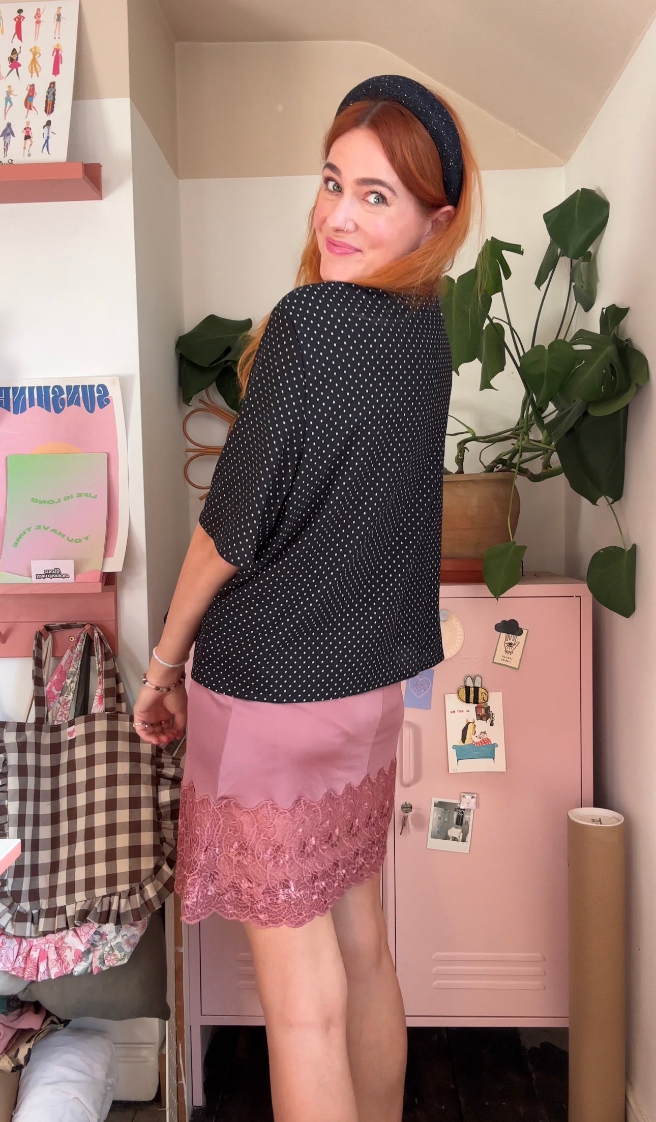 Classic Headband in sparkly blue