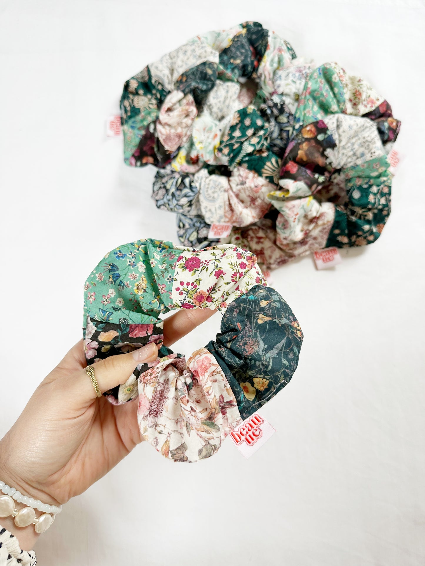 Liberty OG (regular) patchwork scrunchie
