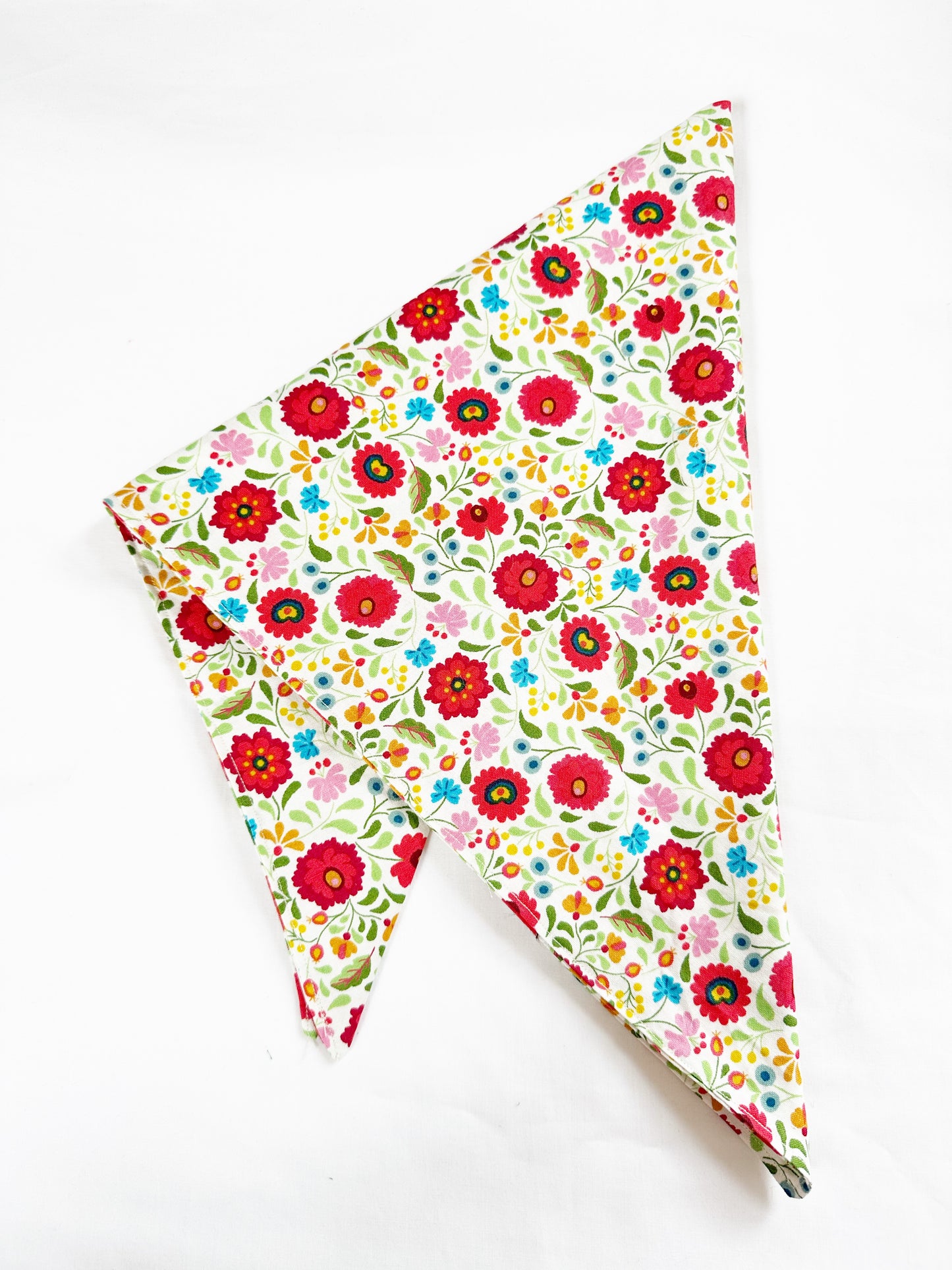 Bandana & neck scarf in multicolour floral