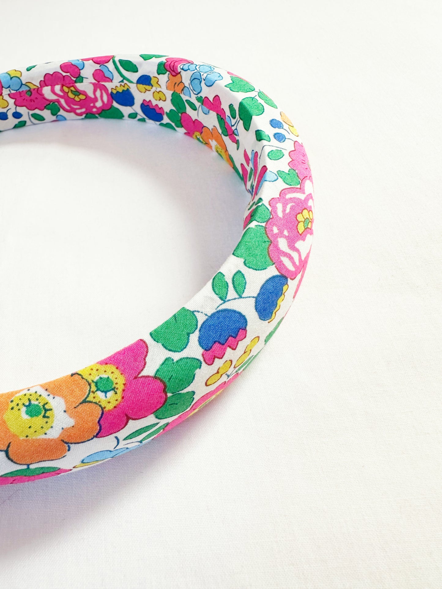 Classic Headband in Liberty Betsy pink floral