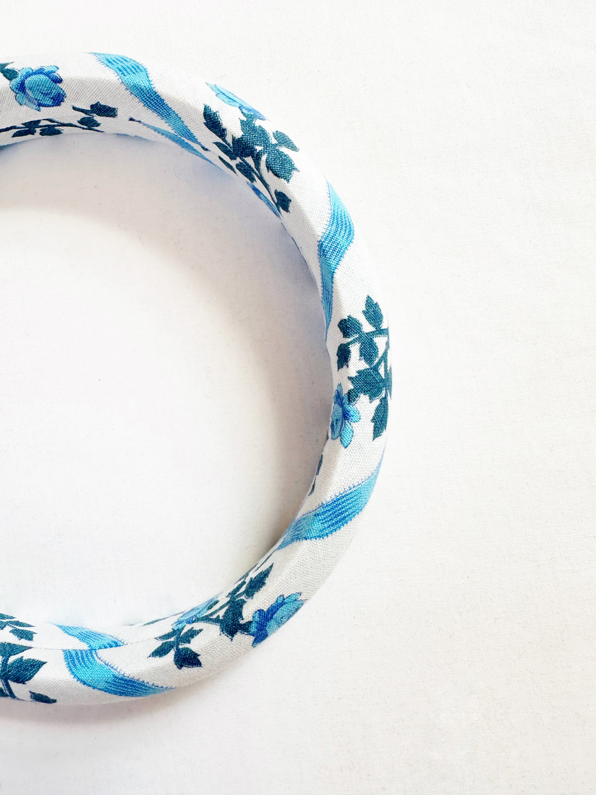 Classic Headband in vintage blue rose