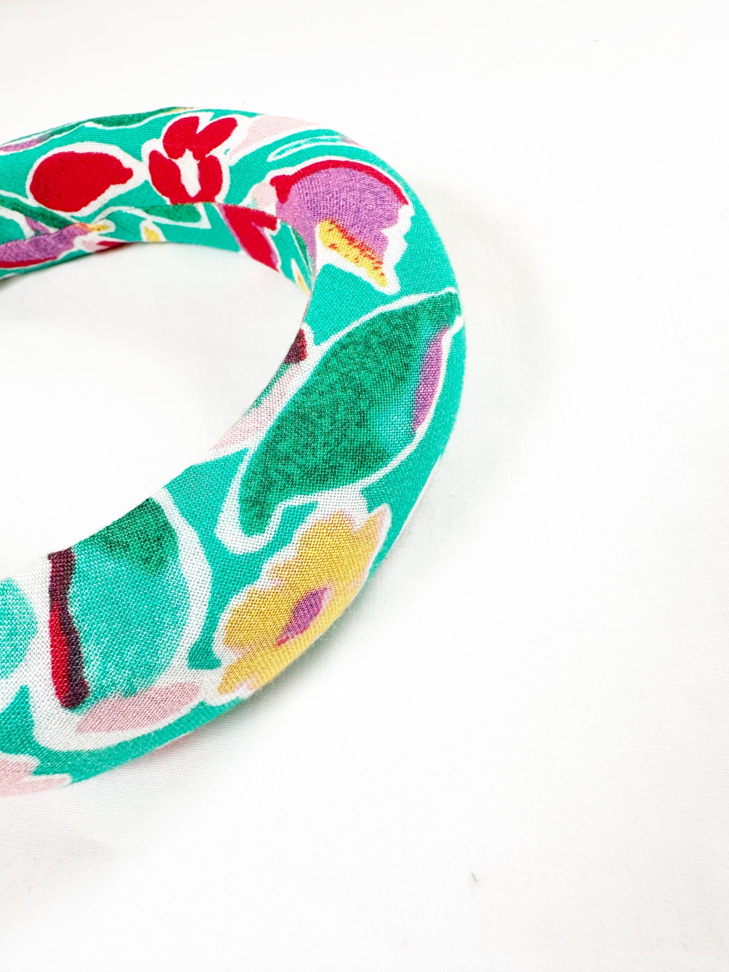 Padded Headband in vibrant floral