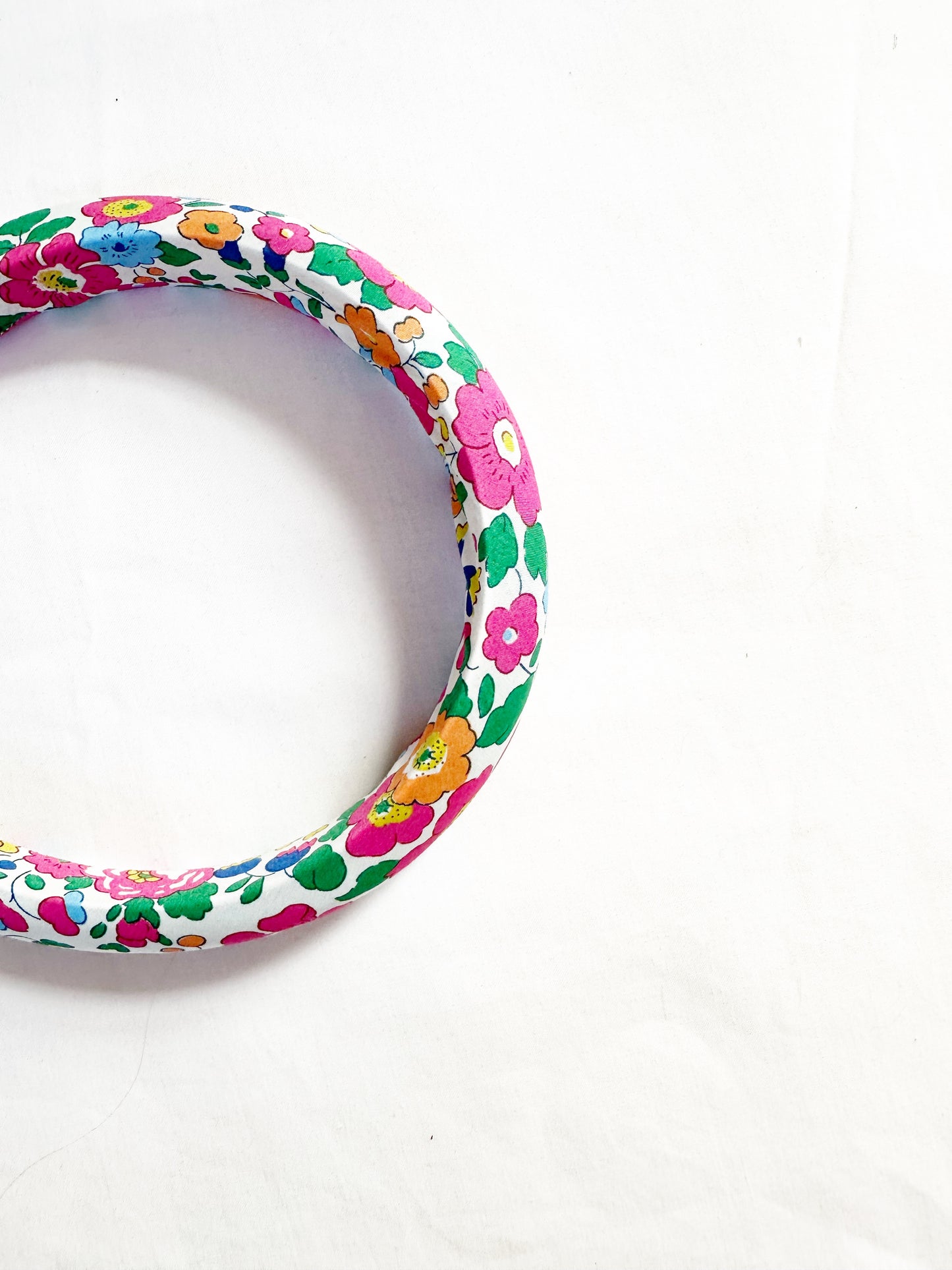 Classic Headband in Liberty Betsy pink floral