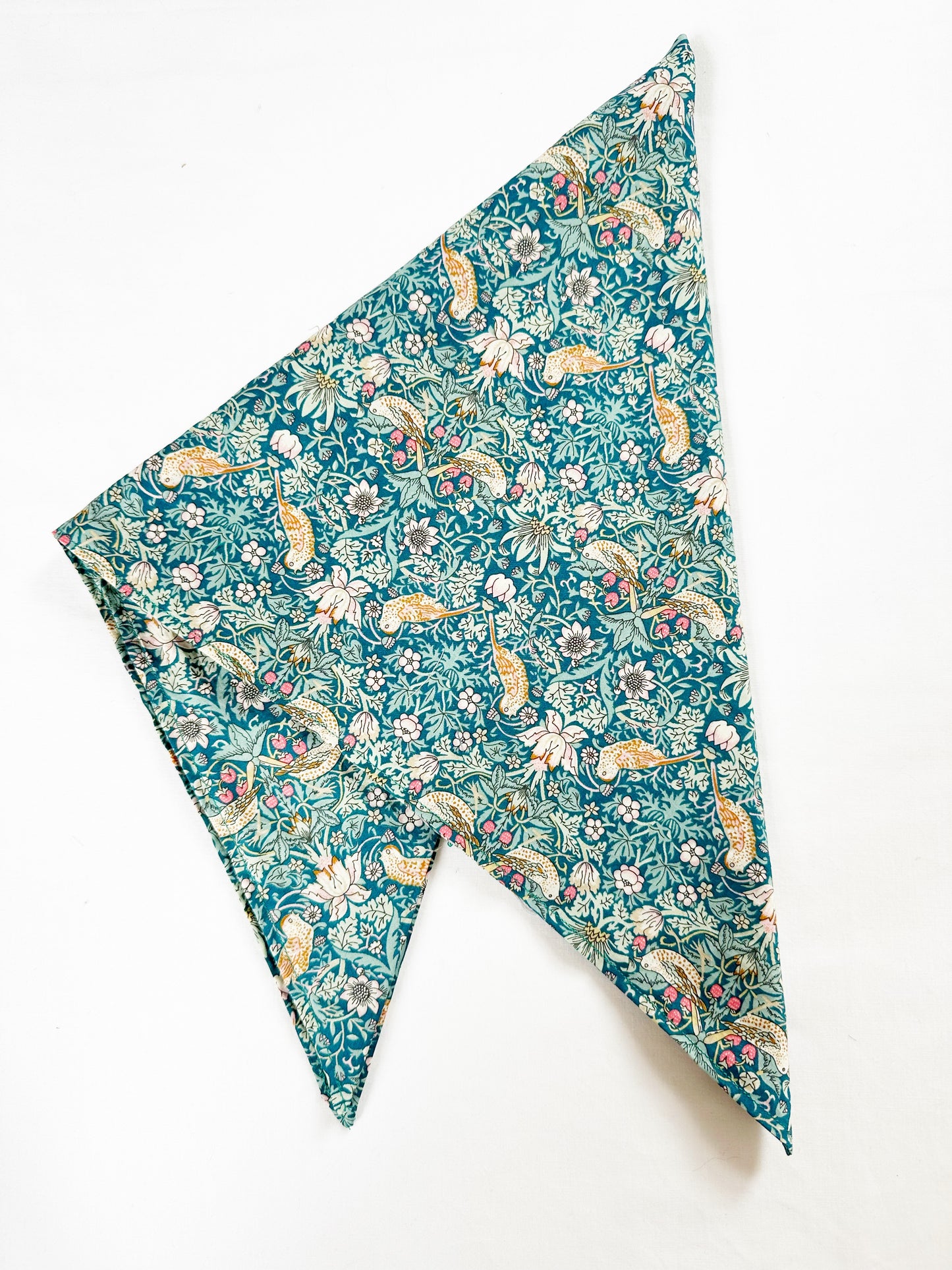 Liberty strawberry thief bandana & neck scarf