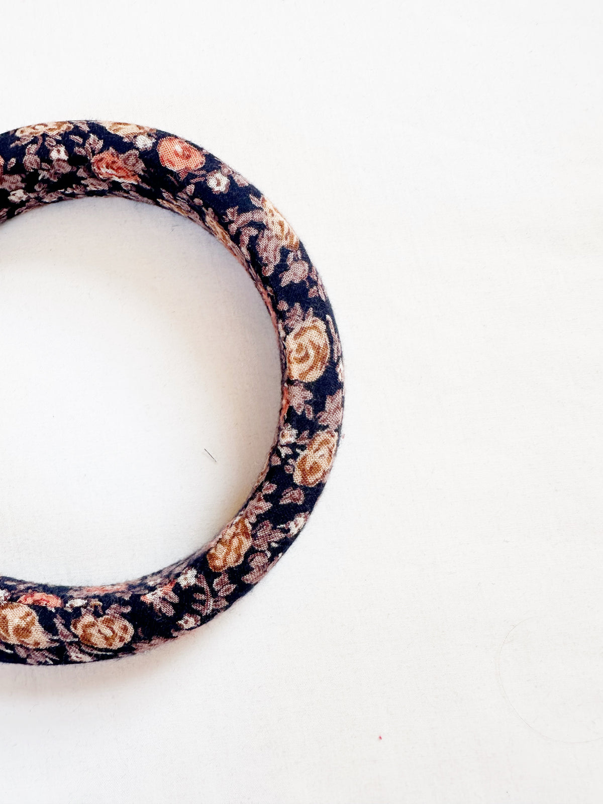 Classic Headband in vintage navy Autumn floral