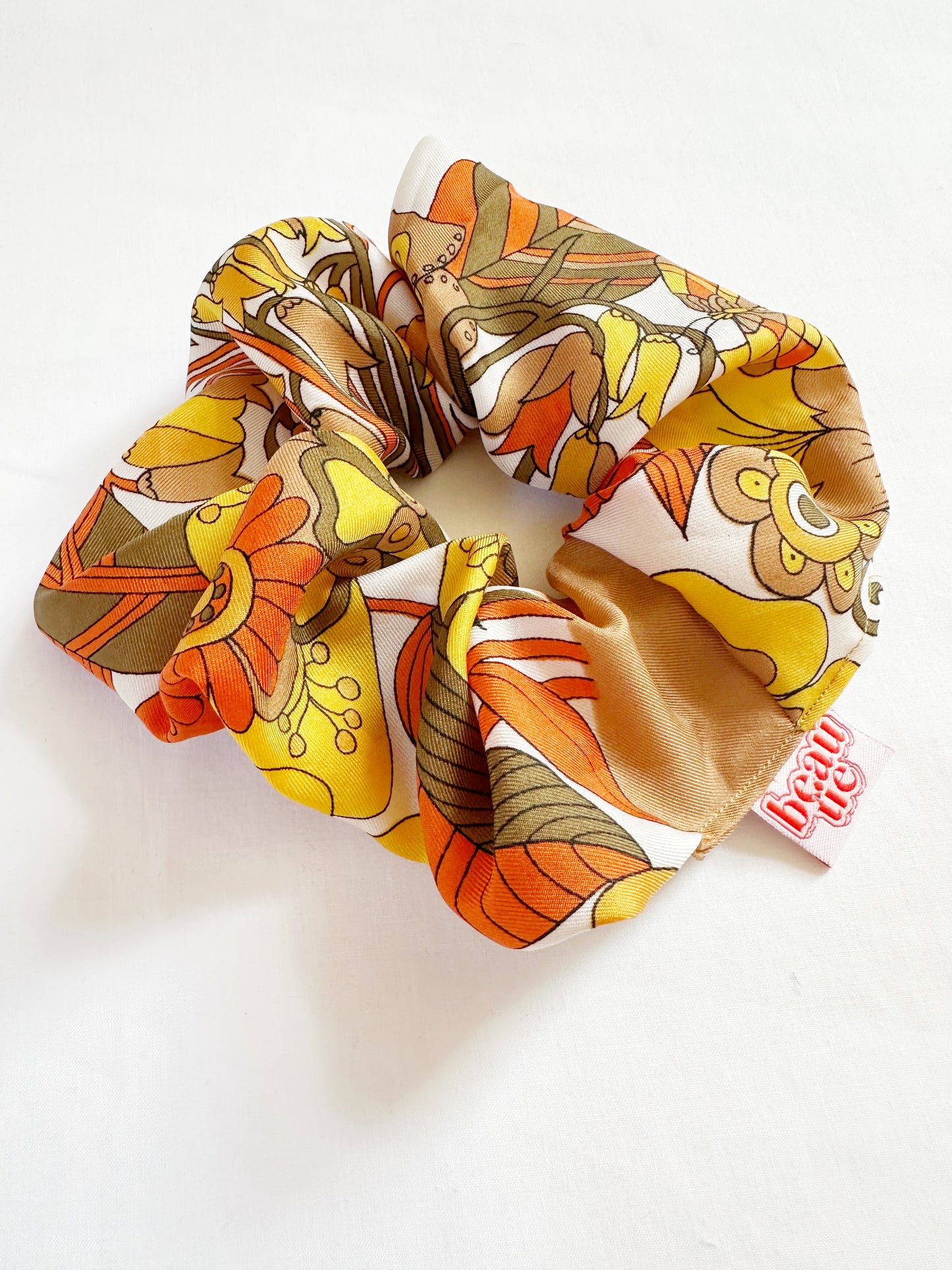 OG scrunchie in Bologna floral