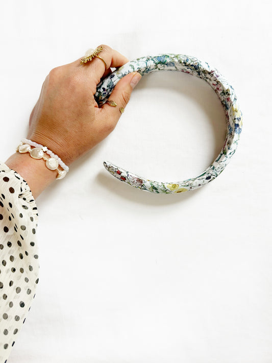 Liberty Classic Headband in multicolour wildflowers