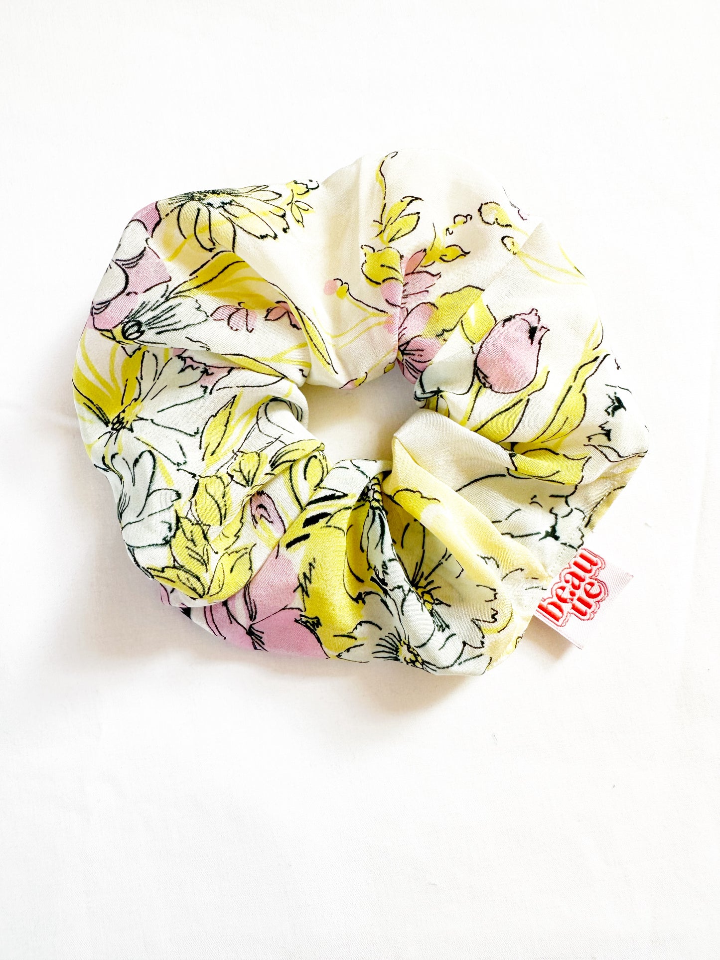 OG scrunchie in Florence floral