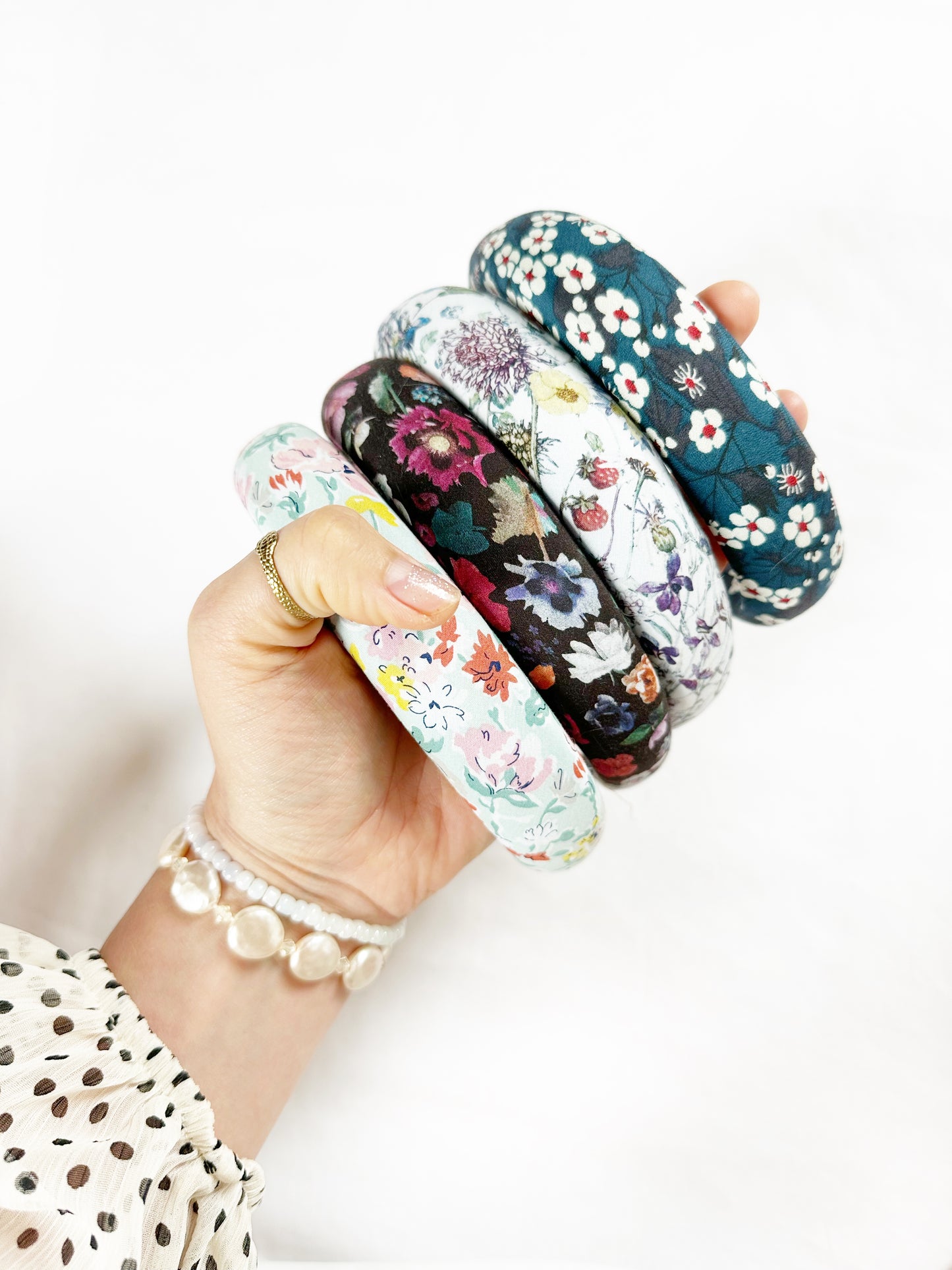 Liberty Classic Headband in multicolour wildflowers