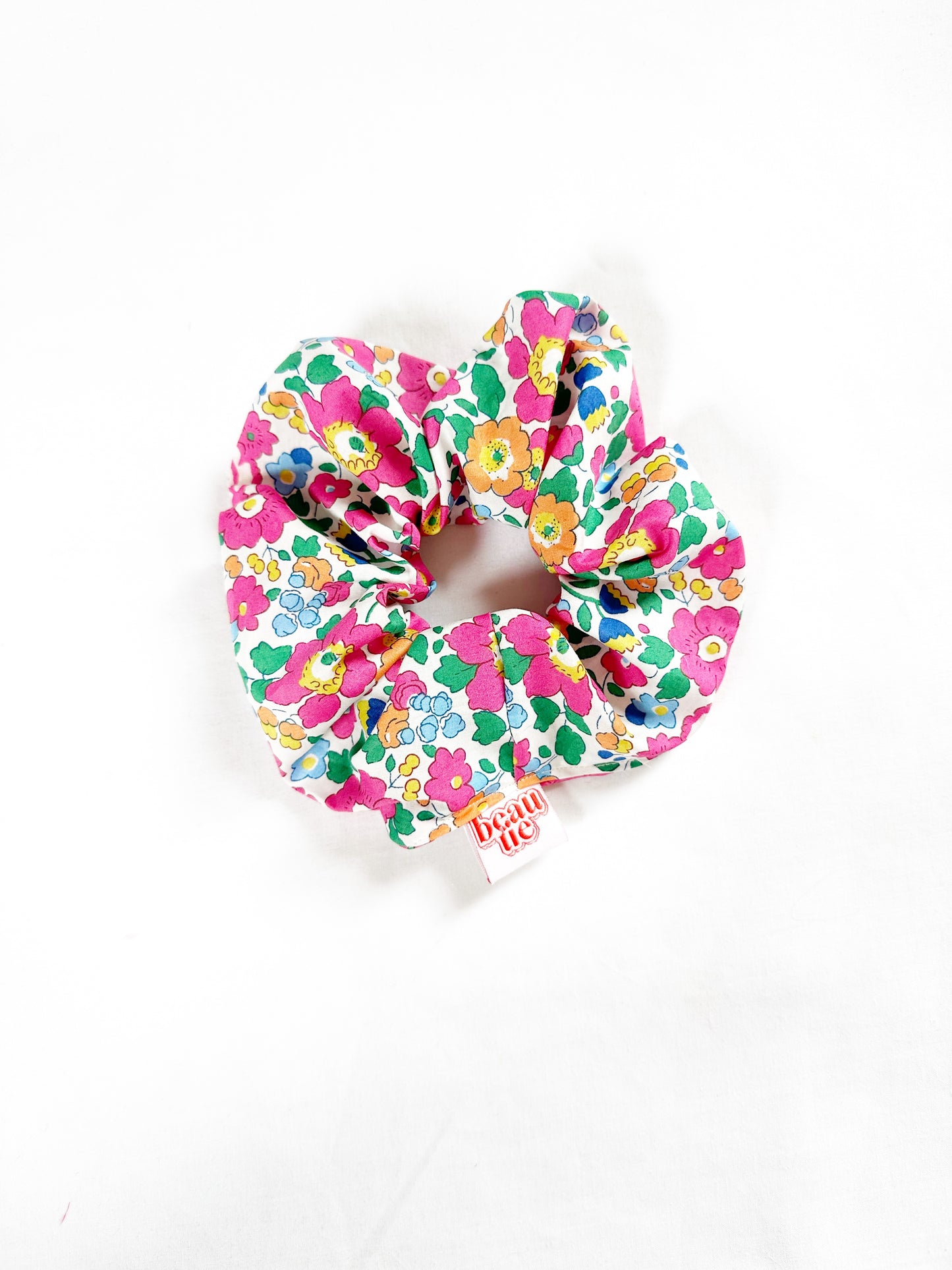 OG scrunchie in Liberty Betsy floral