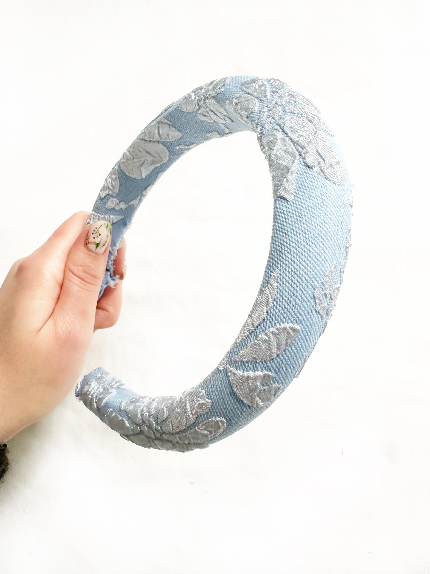 Classic Headband in blue floral